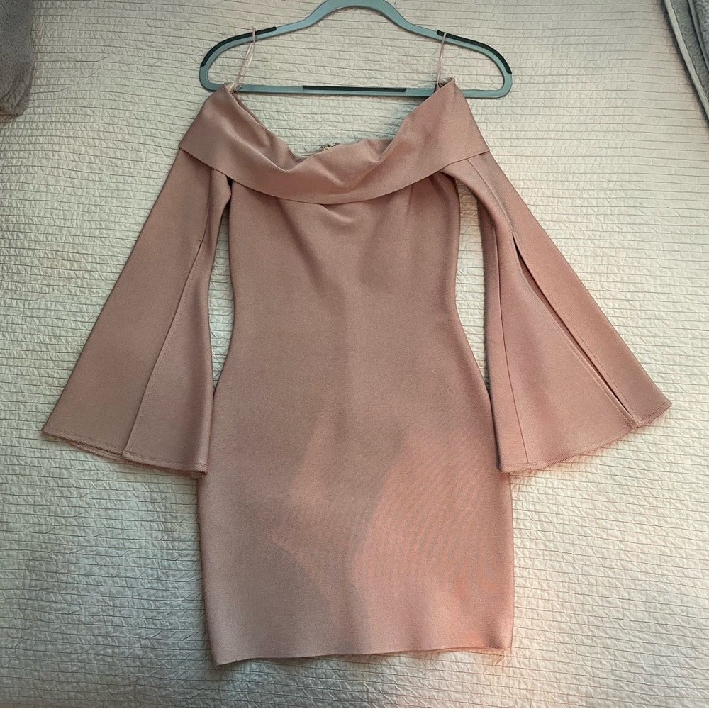 MISHA Light Pink Dress